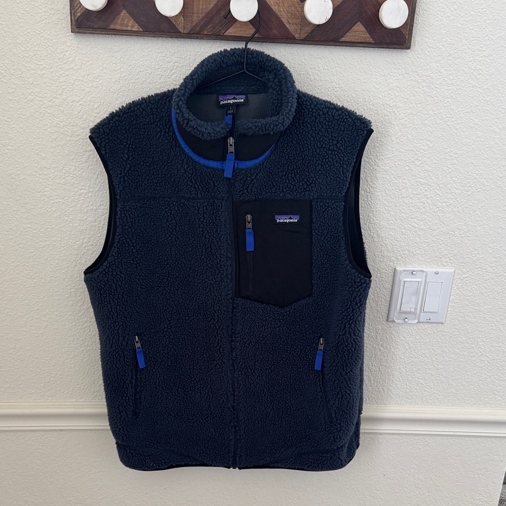 Patagonia Classic Retro-X Fleece Vest, sz L